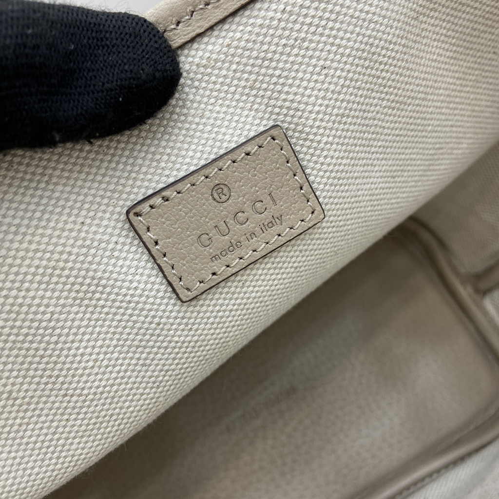 Gucci Ophidia mini tote bag 811716 in oatmeal leather
