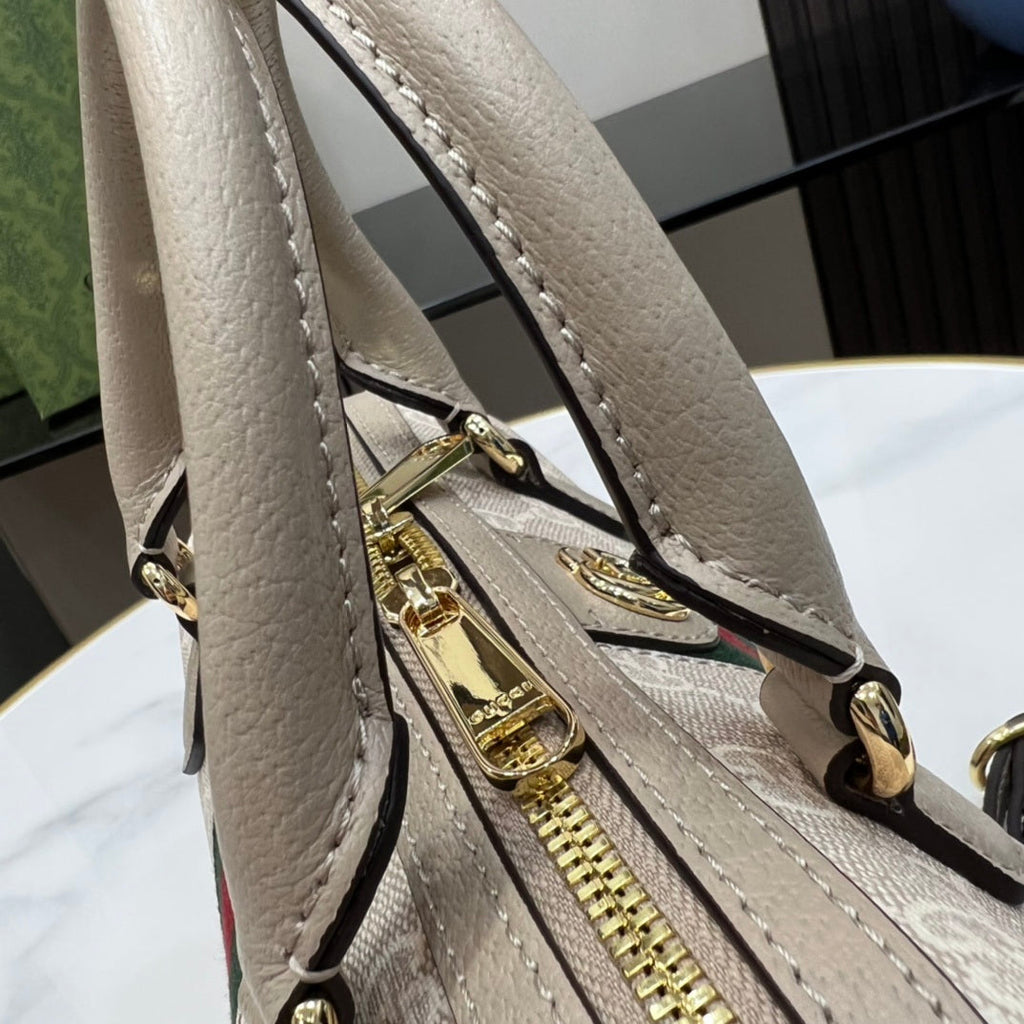 Gucci Ophidia small boston bag, 772053 GG Supreme canvas