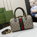 Gucci Ophidia small boston bag, 772053 GG Supreme canvas