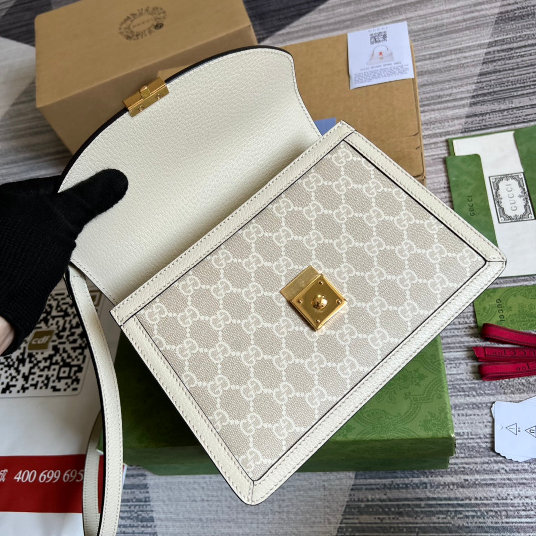Gucci Ophidia small GG top handle bag ‎‎‎‎651055 beige