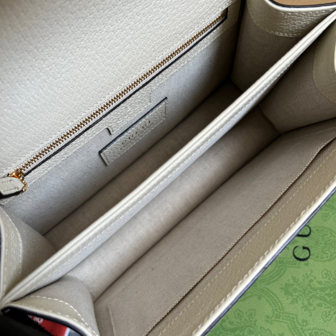 Gucci Ophidia small GG top handle bag ‎‎‎‎651055 beige
