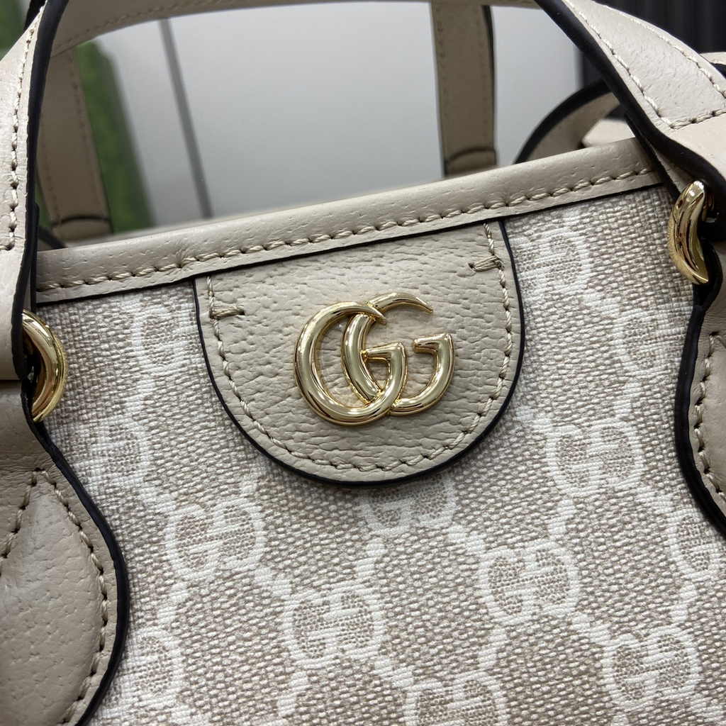 Gucci Ophidia small tote bag 765043 in oatmeal leather