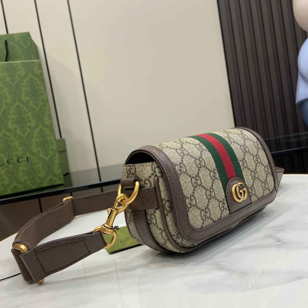 Gucci ophidia super mini shoulder bag ‎795466 in beige