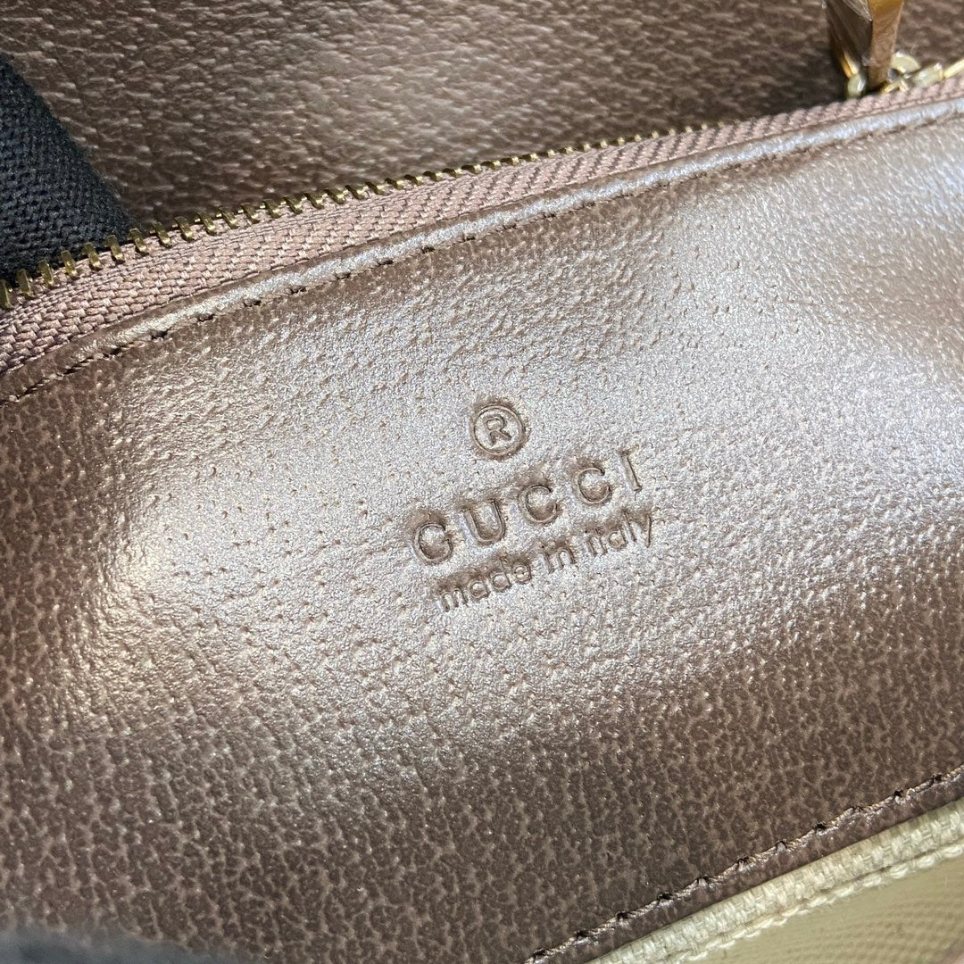 Gucci ophidia super mini shoulder bag ‎795466 in beige