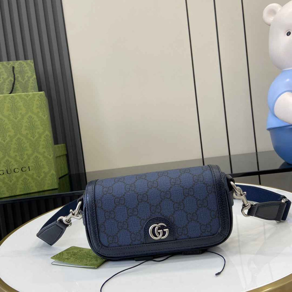 Gucci ophidia super mini shoulder bag ‎795466 in blue