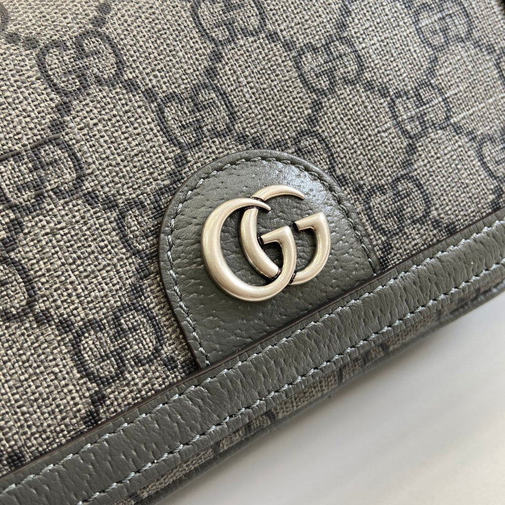 Gucci ophidia super mini shoulder bag ‎795466 in gray