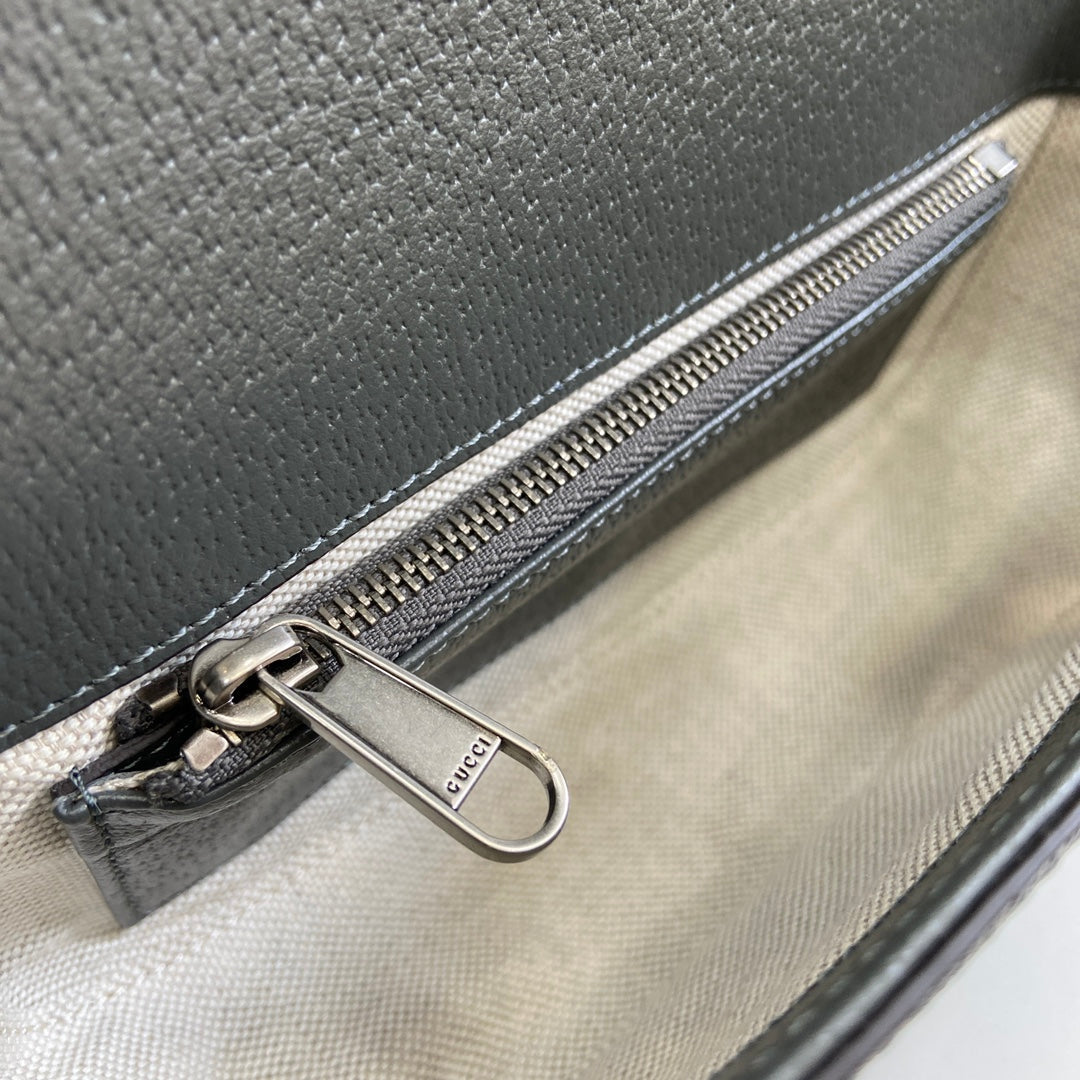 Gucci ophidia super mini shoulder bag ‎795466 in gray
