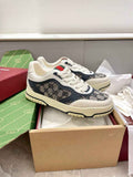 Gucci Re-Web sneaker ‎787476 Blue and ebony Original GG canvas - Default Title - View 1
