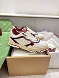 Gucci Re-Web sneaker ‎818001 White Red leather - Default Title - View 1