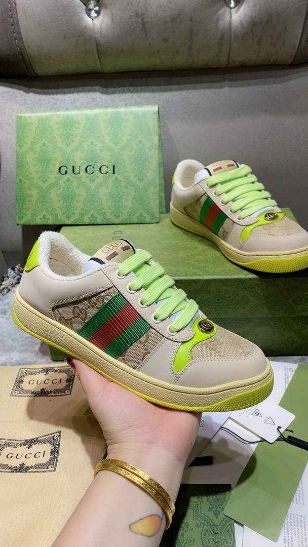 Gucci Screener sneaker ‎838984 Multicolor Original GG canvas - Default Title - View 1