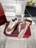 Gucci Re-Web sneaker ‎807057 Pink and ebony Original GG canvas - Default Title - View 1