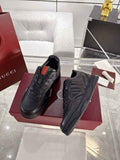Gucci Re-Web sneaker 786186 Black leather - Default Title - View 1
