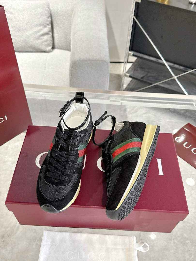 Women's Gucci Re-Motion sneaker ‎840291 Black - Default Title - View 1
