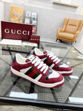 Gucci GG Screener sneaker‎ ‎812638 Rosso Ancora GG canvas - Default Title - View 1