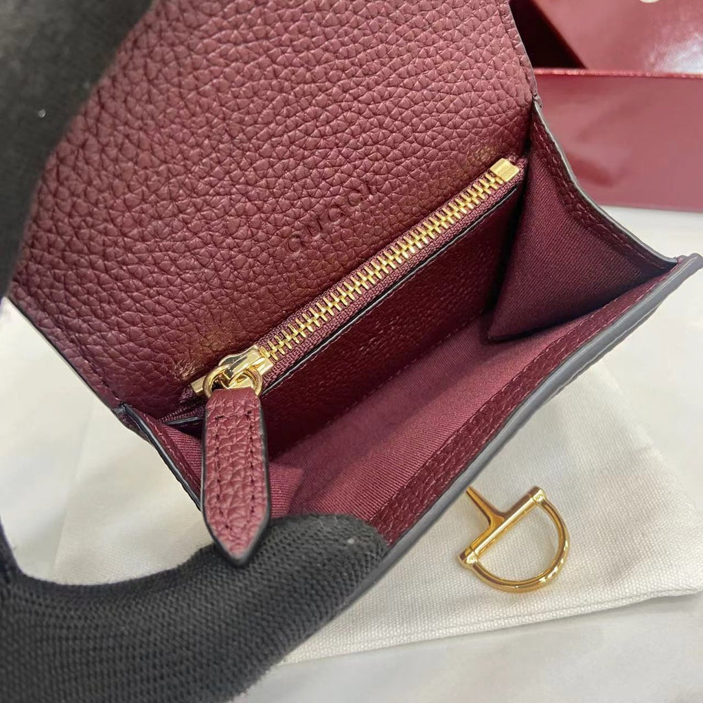 Gucci Softbit card case 828148 in Rosso Ancora red leather