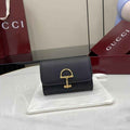 Gucci Softbit card case 828148 in black leather