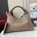 Gucci Softbit maxi shoulder bag, ‎837466 in taupe leather