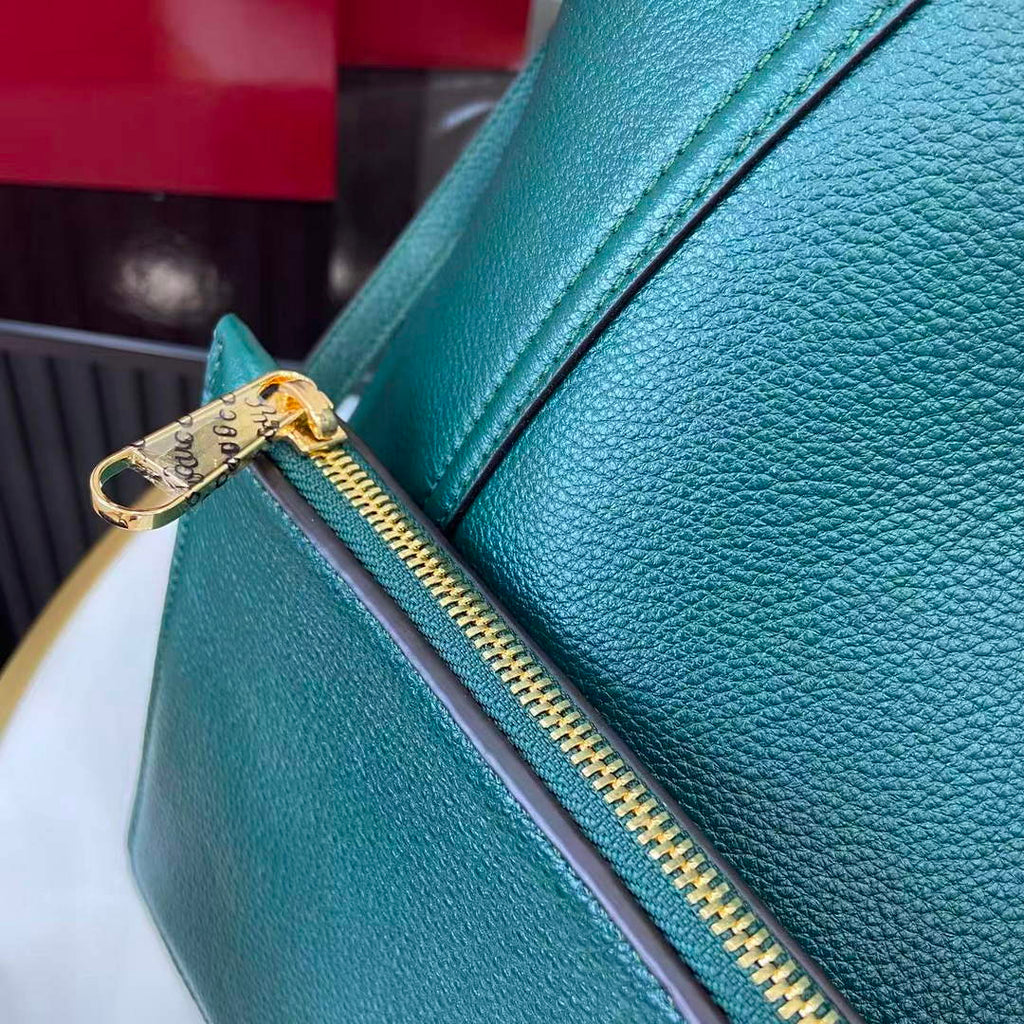 Gucci Softbit maxi shoulder bag, ‎837466 in blue green leather