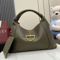 Gucci Softbit maxi shoulder bag, ‎837466 in green leather