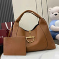 Gucci Softbit maxi shoulder bag, ‎837466 in brown leather