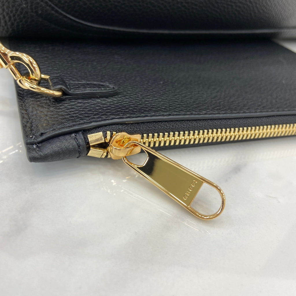 Gucci Softbit maxi shoulder bag, ‎837466 in black leather