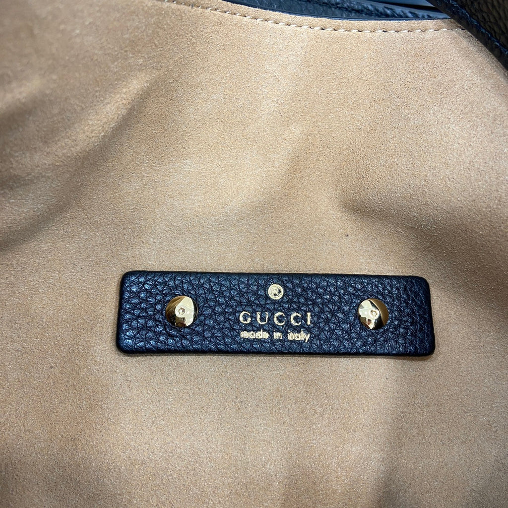 Gucci Softbit maxi shoulder bag, ‎837466 in black leather