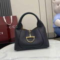 Gucci Softbit medium top handle bag, 837467 in black leather