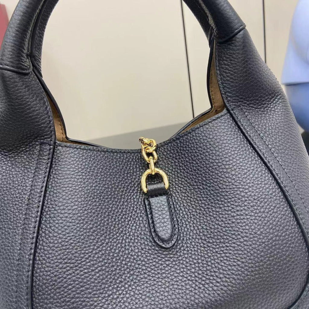 Gucci Softbit medium top handle bag, 837467 in black leather