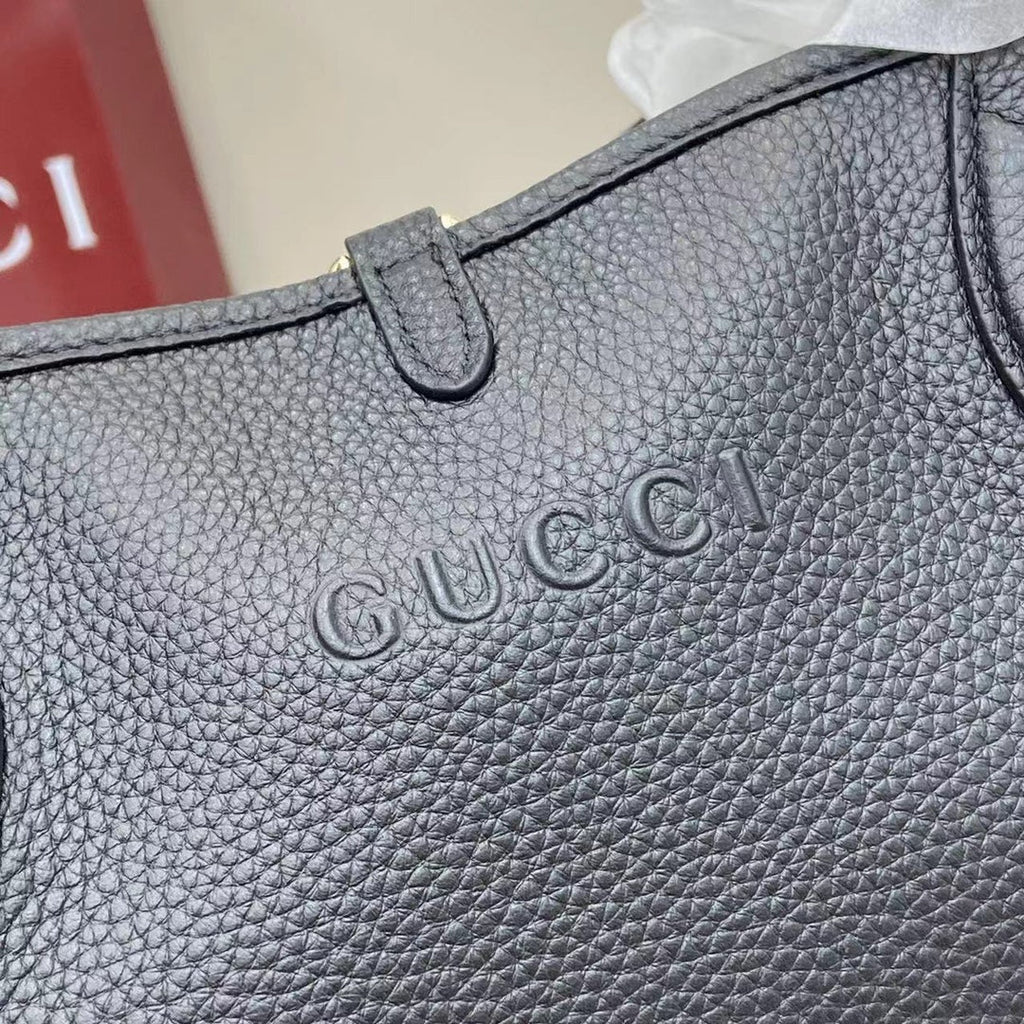 Gucci Totissima large reversible tote bag ‎839112 black leather