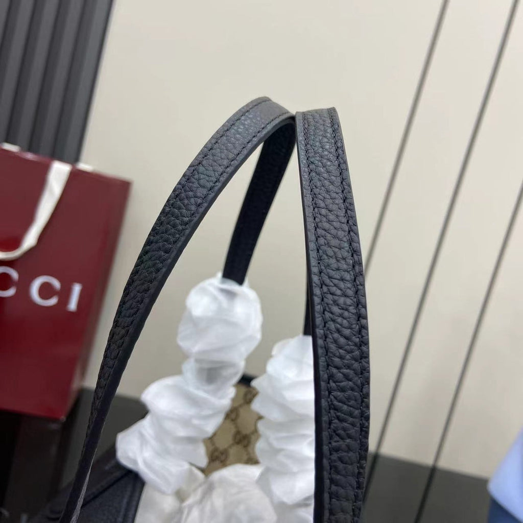 Gucci Totissima large reversible tote bag ‎839112 black leather