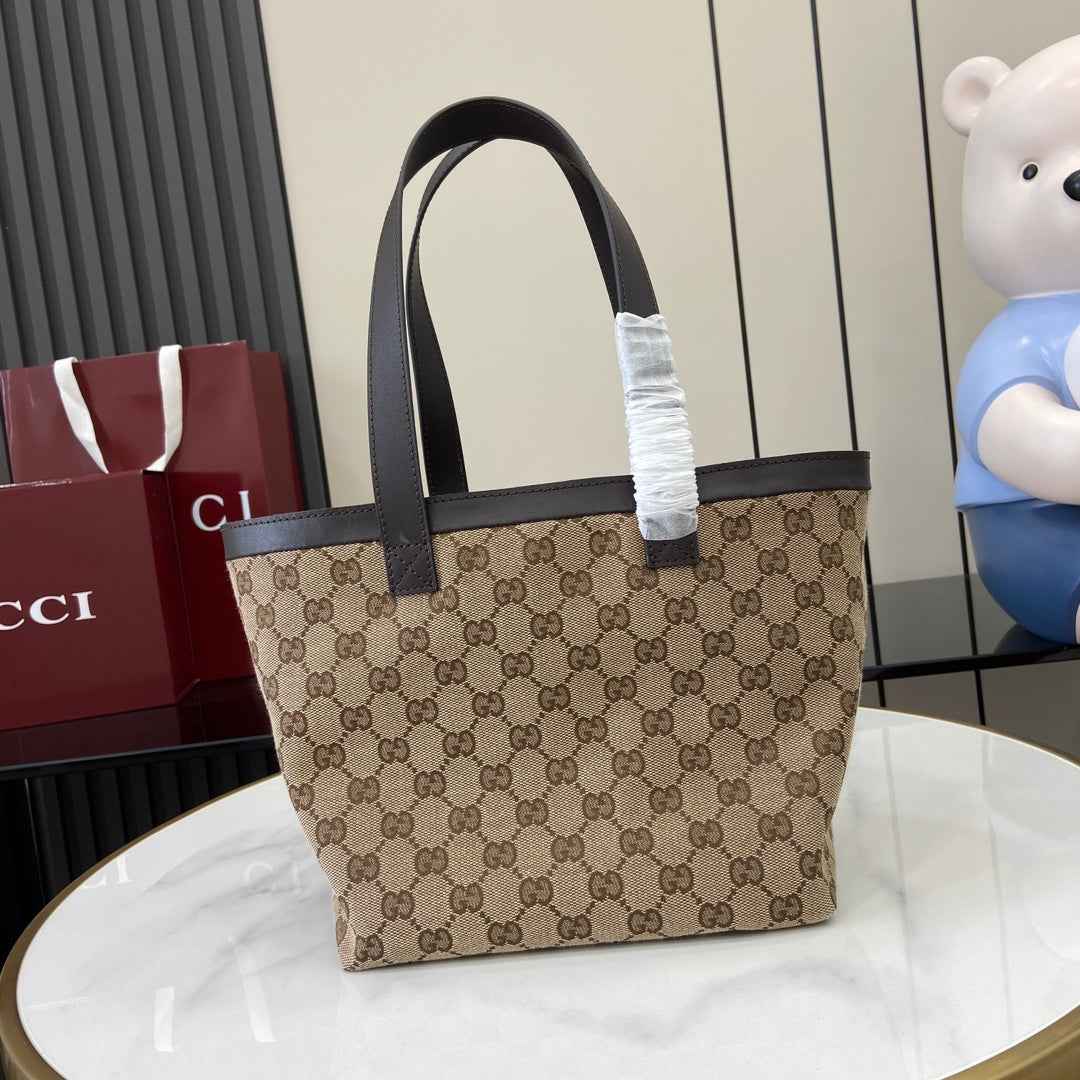 Gucci Totissima small tote bag 788211 in beige GG canvas