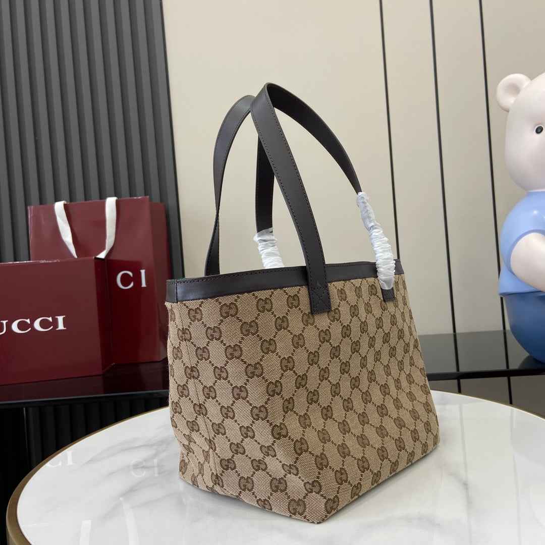 Gucci Totissima small tote bag 788211 in beige GG canvas