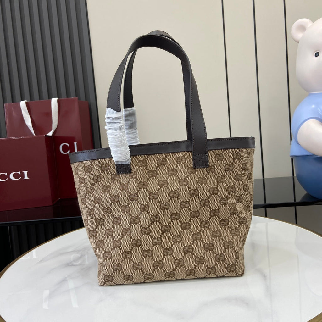 Gucci Totissima small tote bag 788211 in beige GG canvas