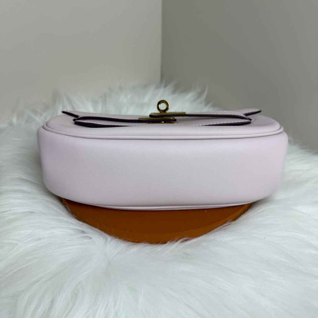 Hermès Pink Swift Kelly Moove Bag Gold 825668