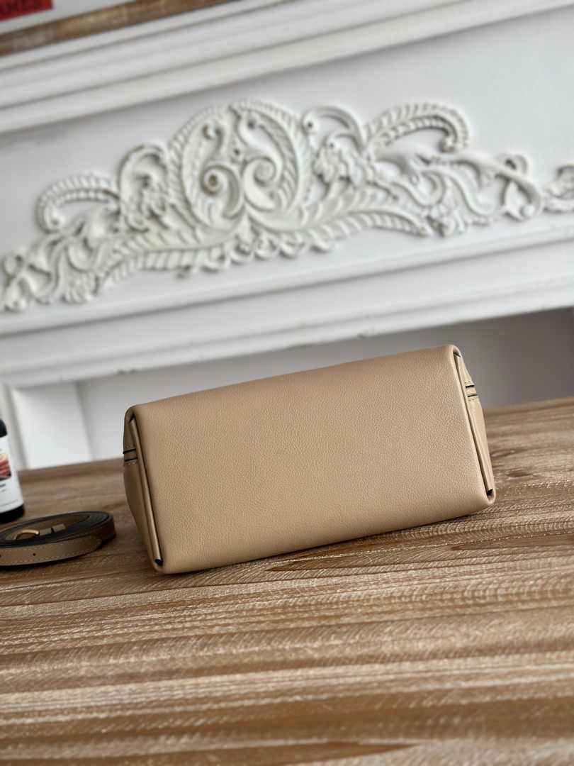 Hermès 24/24 Mini Bag Evercolor Swift Leather Gray Gold