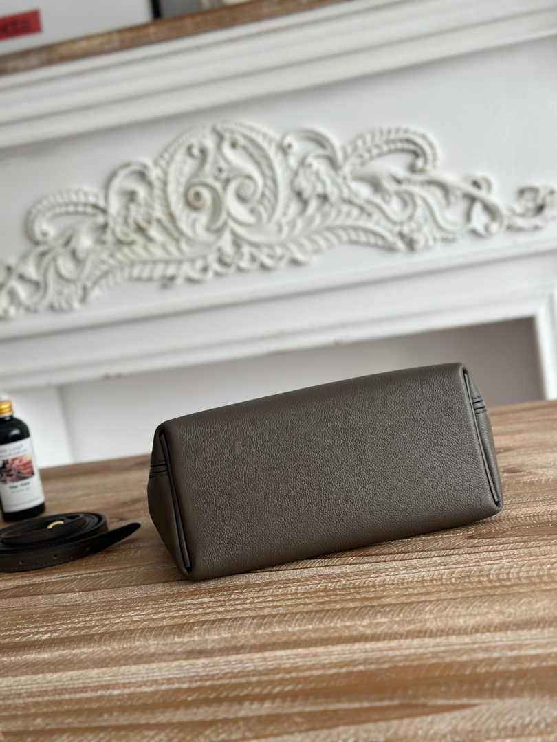 Hermès 24/24 Mini Bag Gray Evercolor Swift Leather Silver