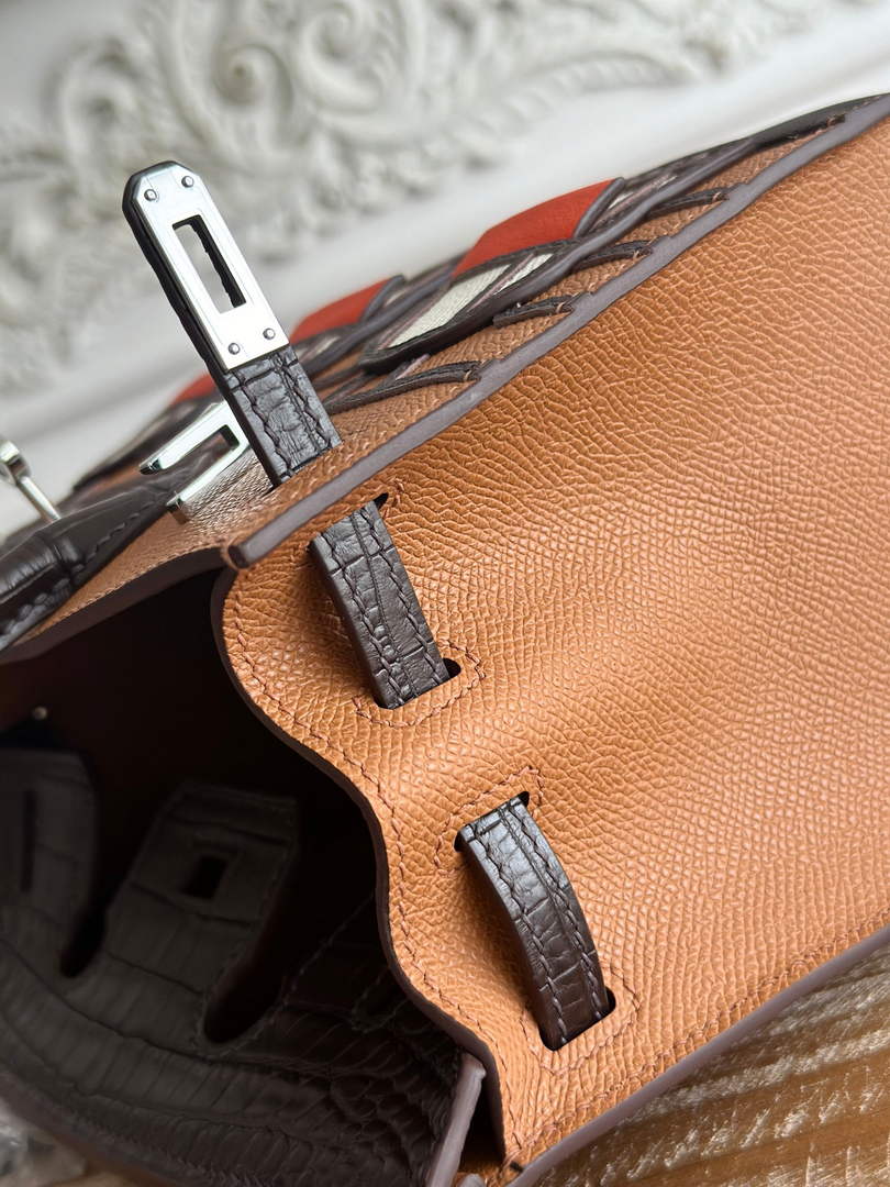 Hermes Birkin 20 Bag Leather Top Quality 2025600