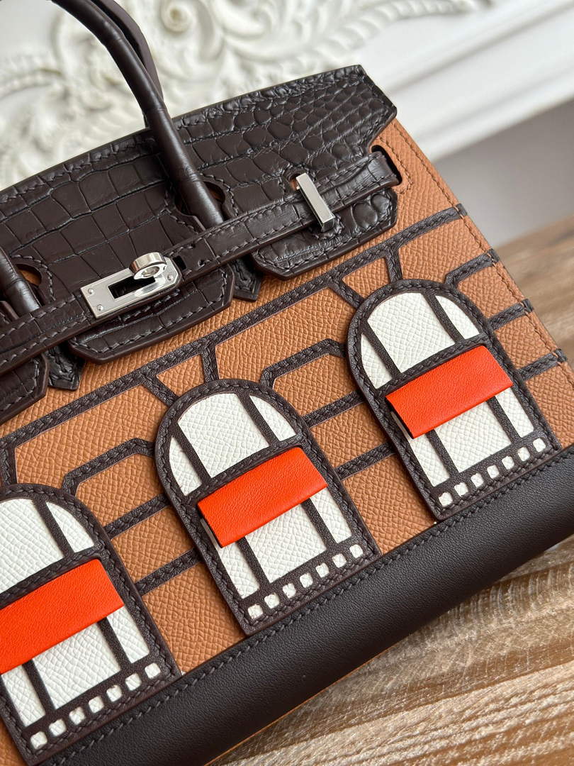 Hermes Birkin 20 Bag Leather Top Quality 2025600