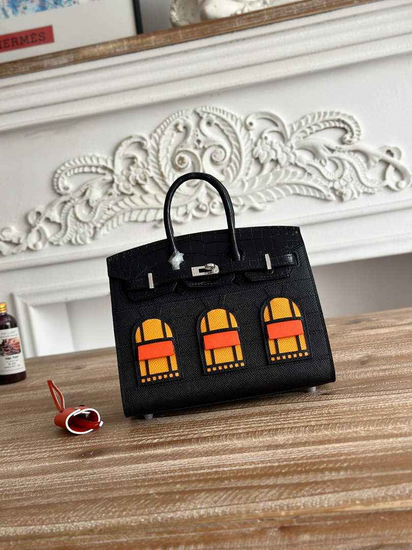 Hermes Birkin 20 Bag Leather Top Quality 2025601