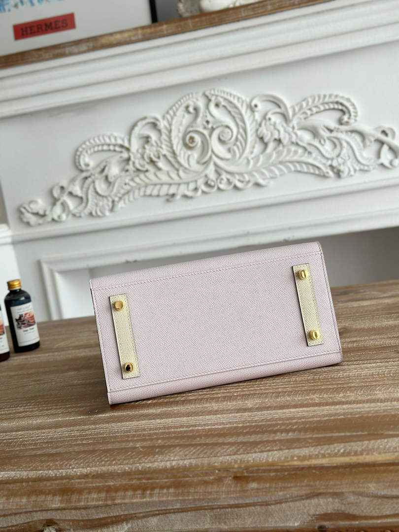 Hermès Birkin 25 Bag Pink Purple Epsom Leather