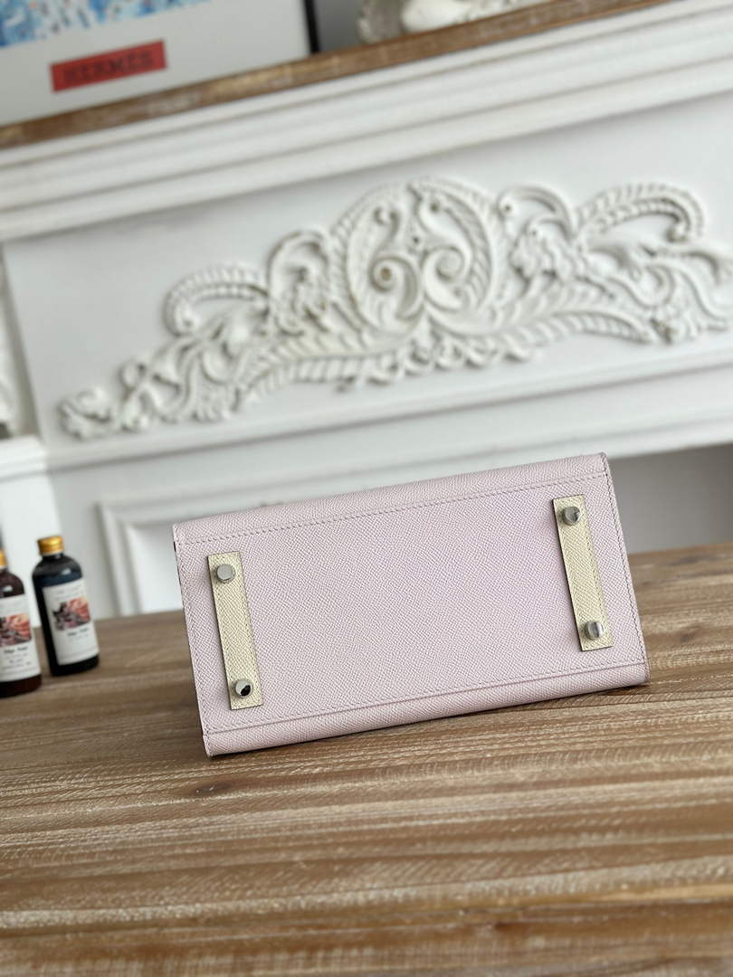 Hermès Birkin 25 Bag Pink Purple Epsom Leather