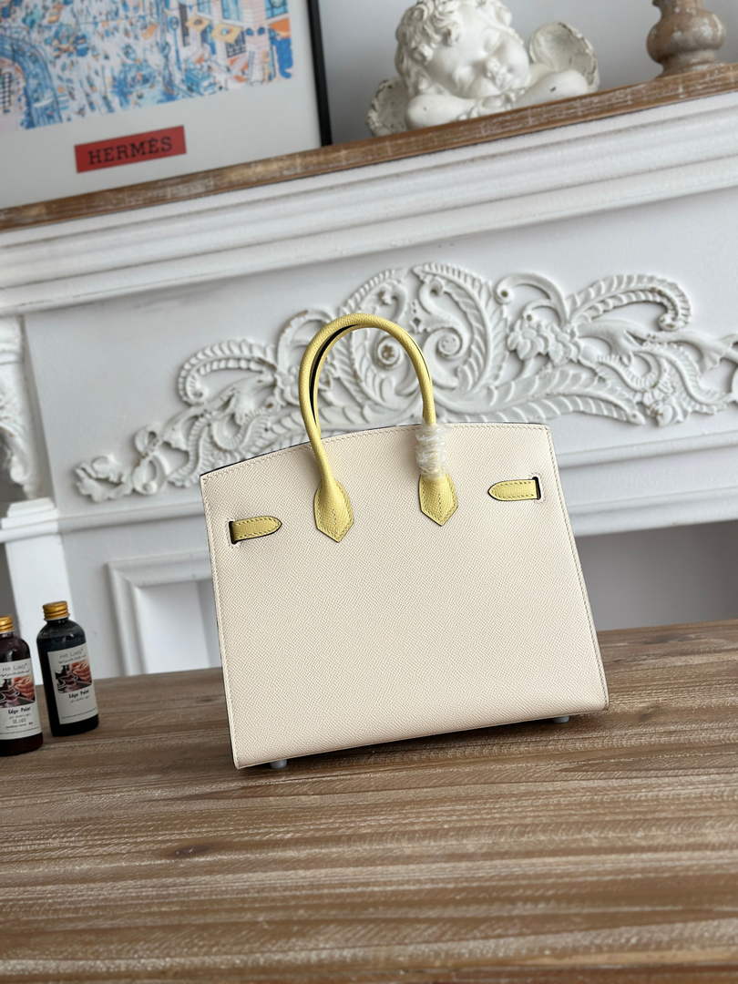 Hermès Birkin 25 Bag Beige Yellow Epsom Leather