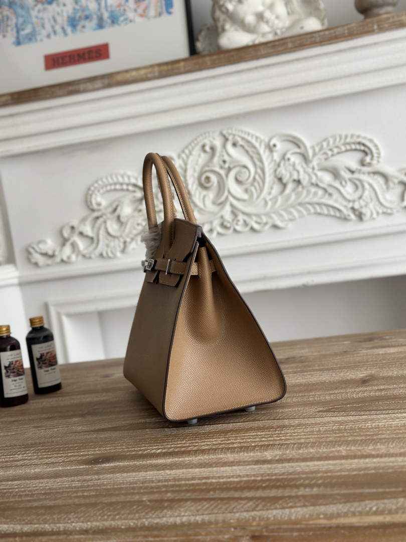 Hermès Birkin 25 Bag Apricot Epsom Leather H625641