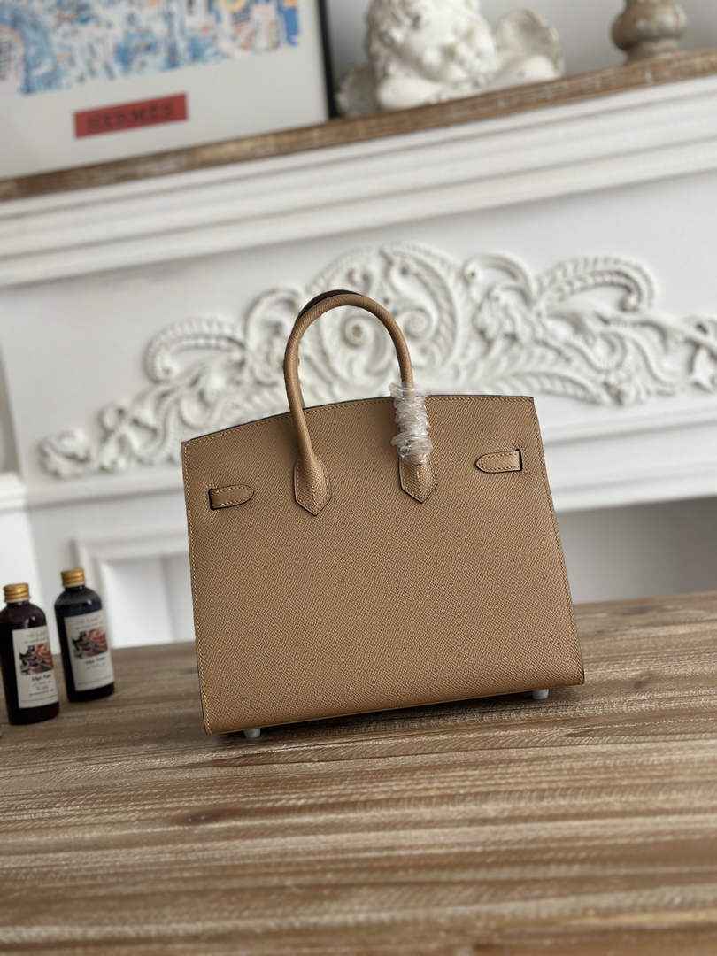 Hermès Birkin 25 Bag Apricot Epsom Leather H625641