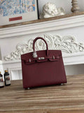Hermès Birkin 25 Bag Wine Red Epsom Leather H625642