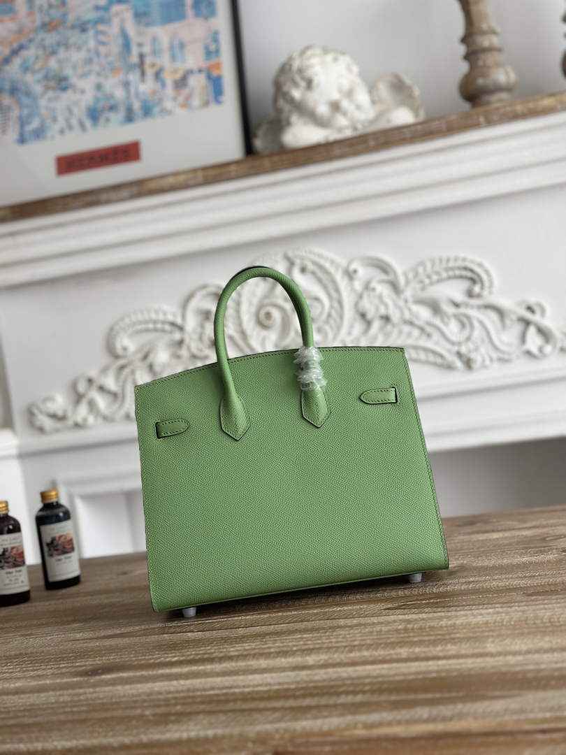Hermès Birkin 25 Bag Green Epsom Leather H625646
