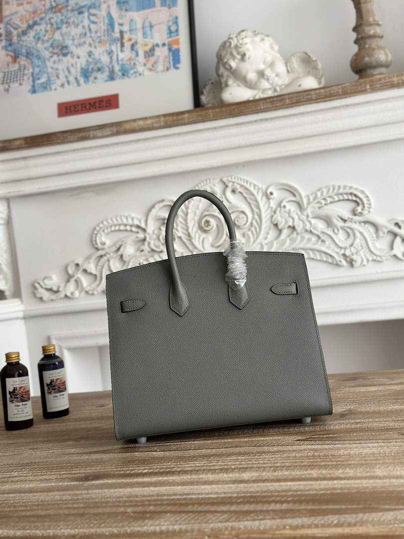 Hermès Birkin 25 Bag Dark Gray Epsom Leather H625648