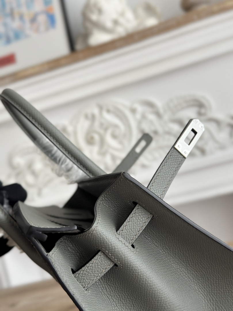 Hermès Birkin 25 Bag Dark Gray Epsom Leather H625648
