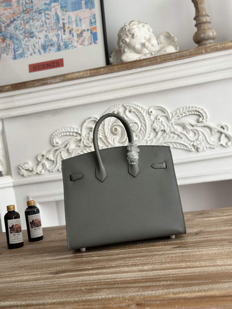 Hermès Birkin 25 Bag Dark Gray Epsom Leather H625648