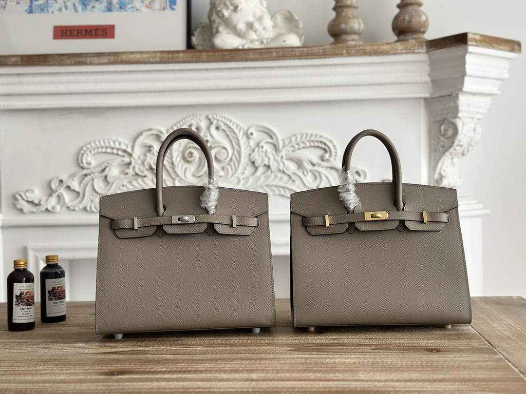 Hermès Birkin 25 Bag Dark Gray Epsom Leather H625649